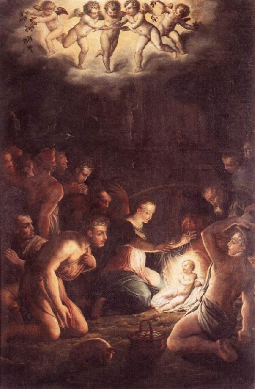 VASARI, Giorgio The Nativity  wt china oil painting image